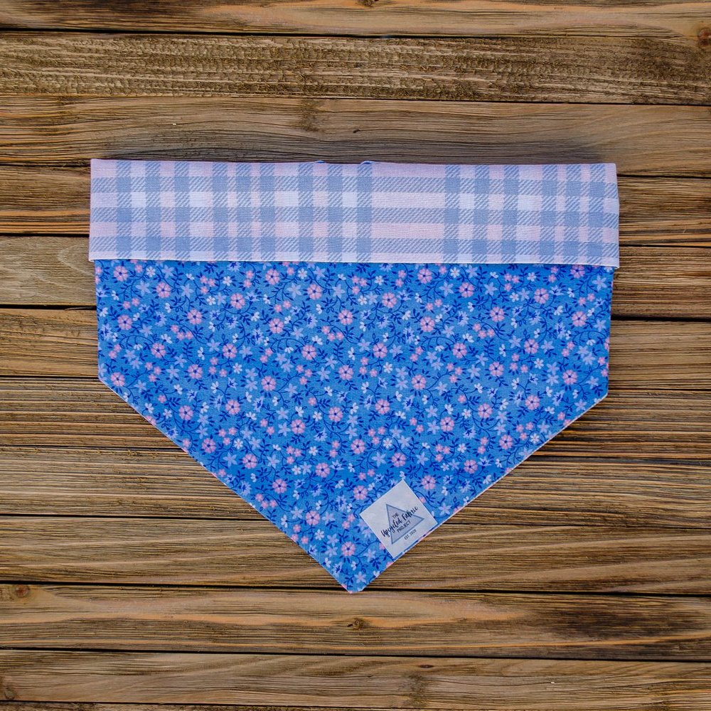 May Flowers Sustainably Made Floral Pet Bandana, The Upcycled Fabric Project
